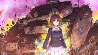 [ Girls & Panzer ] Alas, fate (Эх, доля) look at how this empty-talking man with glasses ambulances 