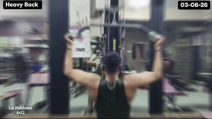 Hard back workout