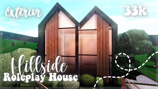 Roblox Bloxburg - Hillside Modern Roleplay House Part 1 - Minami Oroi