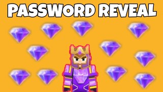 RICH GEM ACCOUNT PASSWORD REVEAL IN SKYBLOCK😍😍 -BLOCKMAN GO SKYBLOCK