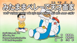 Doraemon : Tấm thẻ ác quỷ - Trở thành thiên tài hội họa bằng mũ nồi sao chép