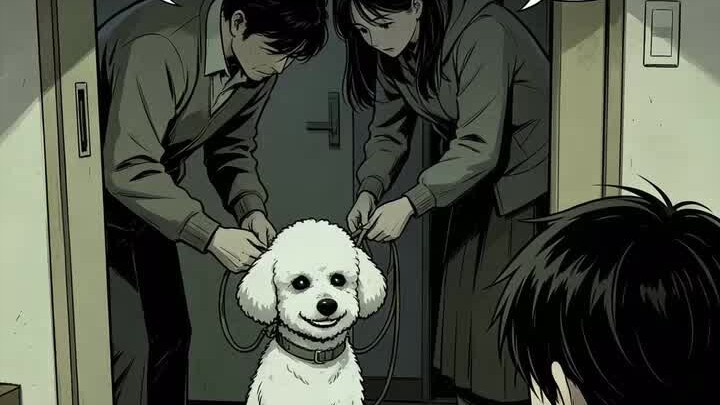 Anjing poodle yang menakutkan, tetapi bertemu dengan Guru Gojo Satoru