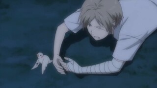[ Natsume's Book of Friends ] Drawing a circle, summoning shikigami, Natsume is still sa,