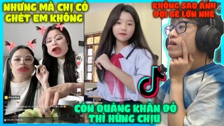 NHƯNG MÀ CHỊ CÓ GHÉT EM KHÔNG VÀ HÙNG ĐỢI BÉ LỚN NHÉ VỢ TÔI ĐẤY | HÙNG AKIRA XEM TIK TOK VN