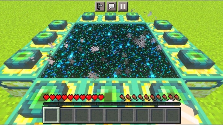 🗺Zerei o Minecraft em um Mundo Plano no Celular