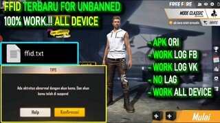 UNBANNED Terbaru Free Fire Gak Pake Ribet Simple Work All Device