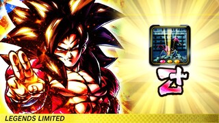 LF SUPER SAIYAN 4 GOKU IS ACTUALLY A BEAST NOW??? - Dragon Ball Legends