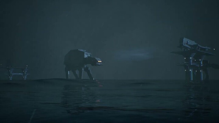 Star Wars: AT-AT Imperial Patrol ในพายุ
