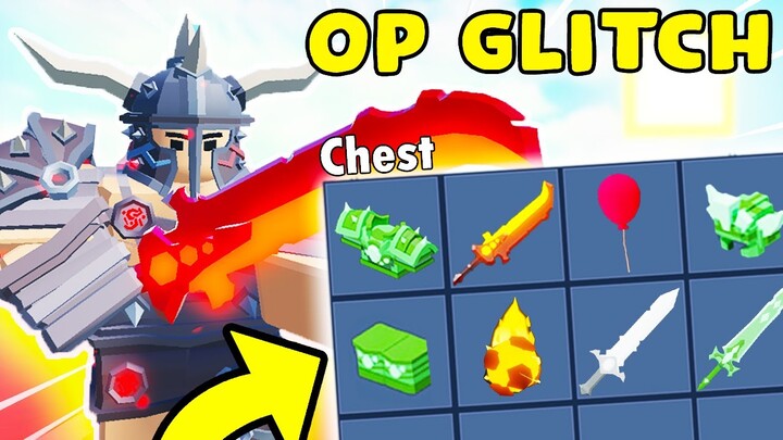 OVERPOWERED GLITCH In SKYWARS...(Roblox Bedwars)