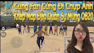 [FreeFire] - Đi Khắp Map Đảo Quân Sự Để Chụp Ảnh Kỷ Niệm OB20 - Chipi Gaming