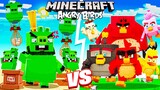 ANGRY BIRDS vs KING PIG in MINECRAFT!