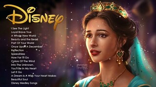 【全100曲】ディズニーソングメドレー - The Ultimate Disney Songs Playlist 2023