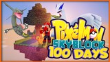 100 Days In PIXELMON SKYBLOCK?!? Minecraft Pixelmon! Episode 1