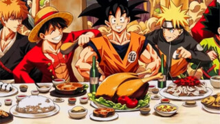 ภาพถ่ายกลุ่มผลงานชิ้นเอกในอุตสาหกรรมแอนิเมชั่นของญี่ปุ่น: "The Last Supper"