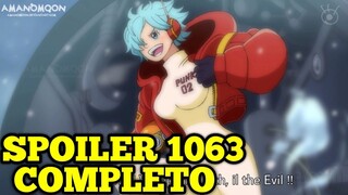 One Piece SPOILER 1063: COMPLETO, EPICOOOOOO!!!