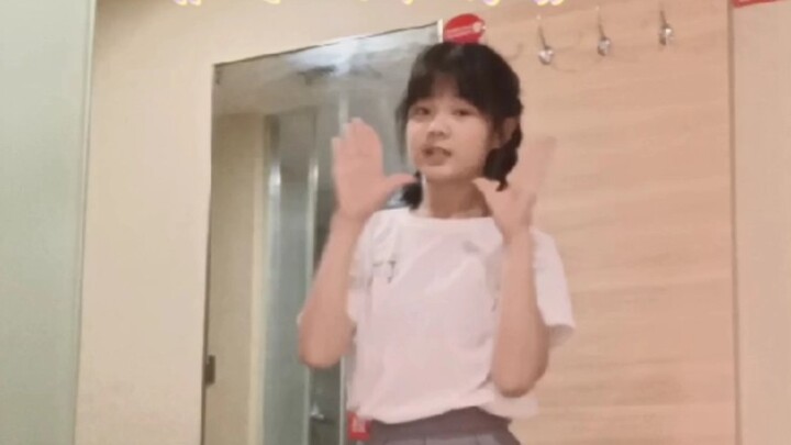 16-year-old student dances to "Super Sensitive" during summer vacation | Super sensitivity is all ab