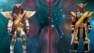 Comparison chart between the alien knight and the original knight