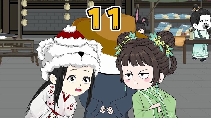 "The Good Son of Shu Han" Episode 11: The Three Little Ones of Shu Han 『Shrimp, Guan Yinping, Zhang 