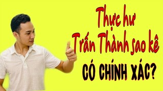 🛑Nóng Trấn Thành Sao Kê - Bài học kinh nghiệm || Minh Hiệp Official