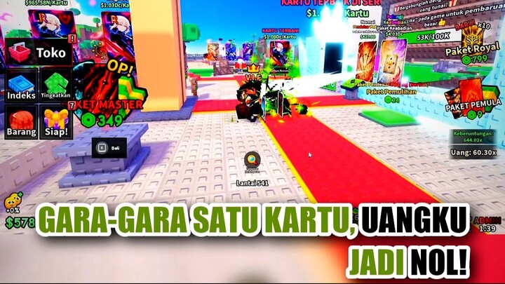 🤯 GARA-GARA SATU KARTU, AKU HABIS-HABISAN SAMPAI UANGNYA NOL!