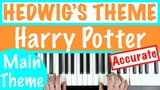 How to play 'HEDWIG'S THEME' from Harry Potter - John Williams | Piano Tutorial