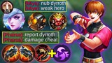 REASON WHY YOU SHOULD NEVER UNDERESTIMATE DYRROTH | EARLY TO LATE GAME | ONE HIT BUILD - MLBB