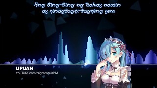 Upuan - Nightcore w/ Lyrics