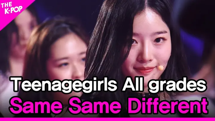 TeenageGirls All grades, SAME SAME DIFFERENT (방과후 설렘 전학년, SAME SAME DIFFERENT) [THE SHOW 211026]