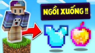 THỬ THÁCH NOOB SINH TỒN TRONG THẾ GIỚI CỰC DỄ PHẦN 3 !! *NGỒI XUỐNG = ĐỒ CỰC VIP*