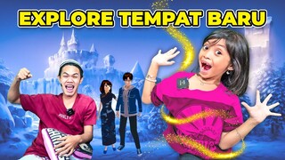 LEIKA NEMUIN TEMPAT BARU !! 😍🥰 LEIKA PERGI KE ISTANA FROZEN [SAKURA SCHOOL SIMULATOR INDO]