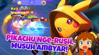 Pikachu Nge-Rush, Musuh Ambyar! - Pokemon Unite Montage
