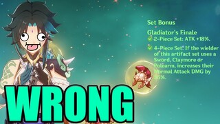 Playing Characters Wrong: Xiao