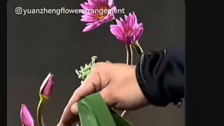 Hard to judge: A mainland florist’s work was inexplicably stolen by Taiwanese netizens, who then lau