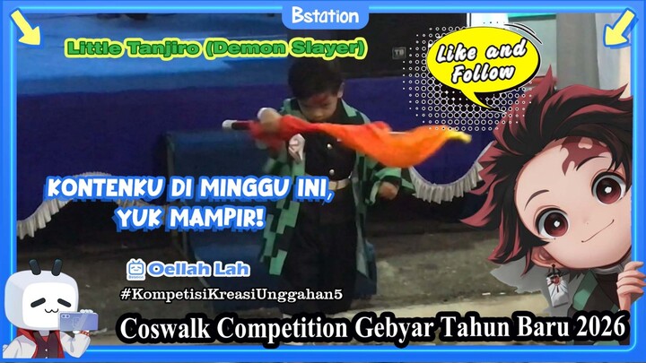 Little Tanjiro at Coscomp Gebyar Tahun Baru 2026