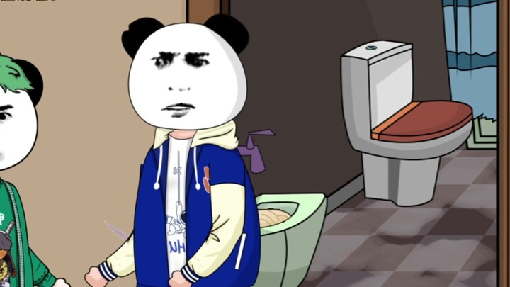 Dalam episode ketiga "Liburan Musim Dingin di Rumah", saya pergi ke kamar mandi dan bertemu dengan d