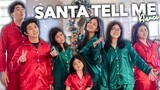 CHRISTMAS Family DANCE (Ariana Grande - Santa Tell Me) | Ranz and Niana
