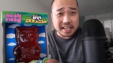 ASMR Giant Gummy Bear (Licking, Chewing, Eating & Mouth Sounds)
