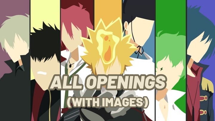 Katekyo Hitman Reborn ! ! ALL OPENING (with image)