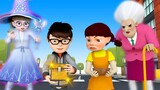 Nick and Doll Squid Game Poor Baby - Scary Teacher 3D Tani Princess Fairy