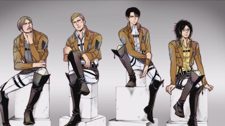 [Kelompok Kader] Levi, Erwin, Miko, Hanji
