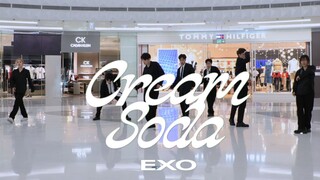[EXO]地叔叔们的'Cream Soda'一镜到底，怎么这么难跳?! 真是老当益壮啊[滑跪]