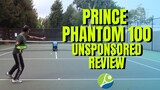Prince Phantom 100 Tennis Racquet Review - Spin and Arm-Friendly Tennis Racquet