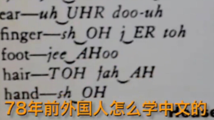 Turns out foreigners learning Chinese also use pinyin.