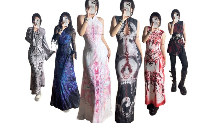 Avant-garde New Chinese style? Please help me pick out some slimming festival subculture outfits.