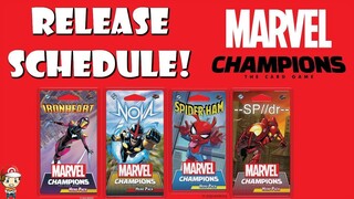 The Complete Marvel Champions Release Schedule! (It Keeps Getting Better!)