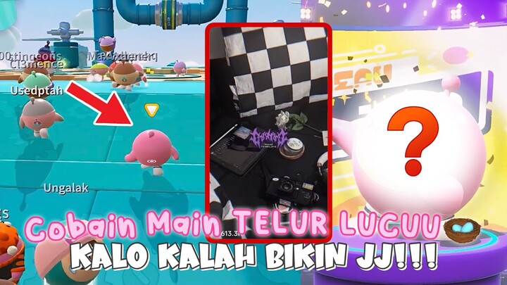 Challenge! KALAH MAIN EGGY PARTY BIKIN JEDAG JEDUG⁉️ Eggy Party Game Indonesia 🪺!