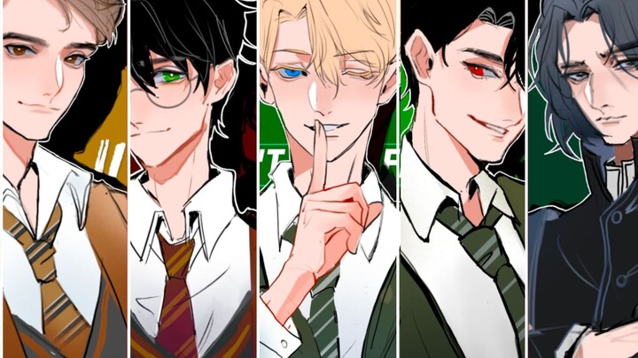 [Fantastic Beasts/HP ที่เขียนด้วยลายมือ] Hogwarts Boys Group | I AM THE MAN | GGAD | Deha