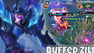Zill ใหม่ Patch Buffed Jungle Pro Gameplay เมก้า คิล Arena of Valor Liên Quân mobile
