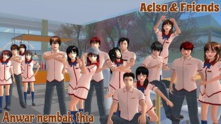 "ANWAR NEMBAK THIA" [ AELSA & FRIENDS ] SAKURA SCHOOL SIMULATOR