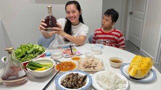 Nhậu với Gỏi cuốn Thịt luộc, Mắm tôm, Cá Trứng chiên siêu ngon| Những ngày giãn cách xã hội